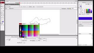 Rectangle, Pencil tool- Flash CS3 screenshot 3