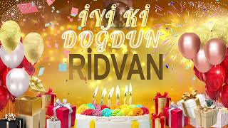 RIDVAN - Doğum Günün Kutlu Olsun Rıdvan Resimi