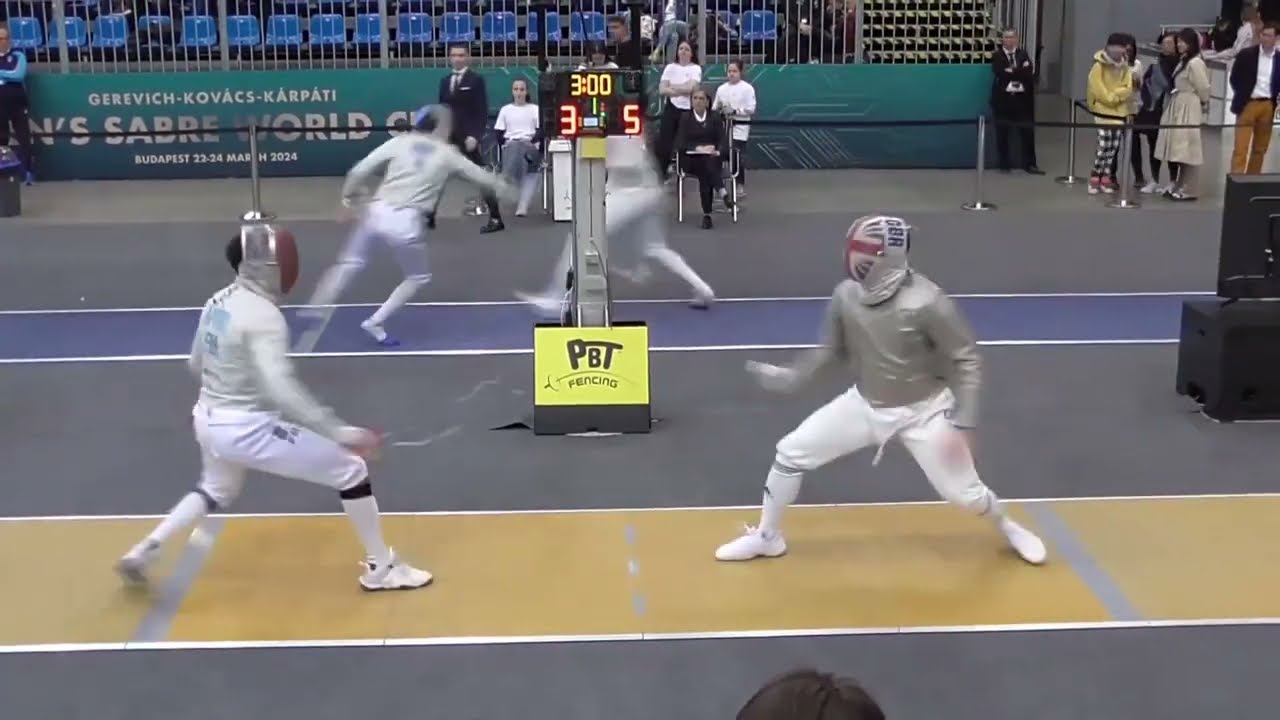 Budapest World Cup 2024 SMS - L64 - Bolade Apithy FRA v William Deary GBR