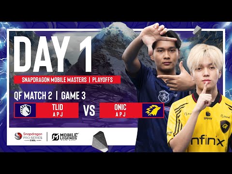 TLID VS ONIC | Game 3 | SPS Mobile Masters Playoffs | MLBB | Hari 4