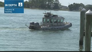 Two men rescued, one still missing after jumping off a cargo ship on the St. Johns River