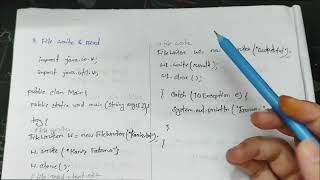 File write &amp; read | Java