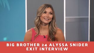 Big Brother 24: Alyssa Snider Exit Interview
