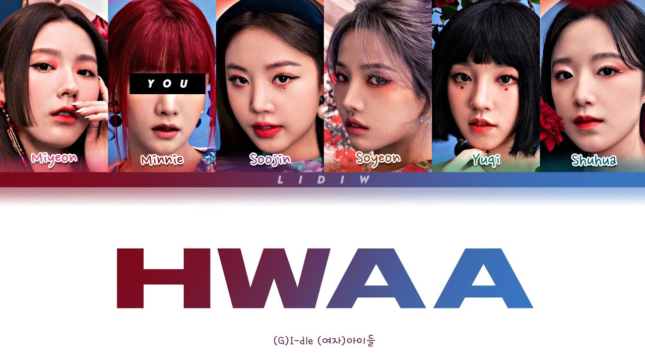 (G)I-dle - Hwaa but you are Minnie (Color Coded Lyrics Karaoke)