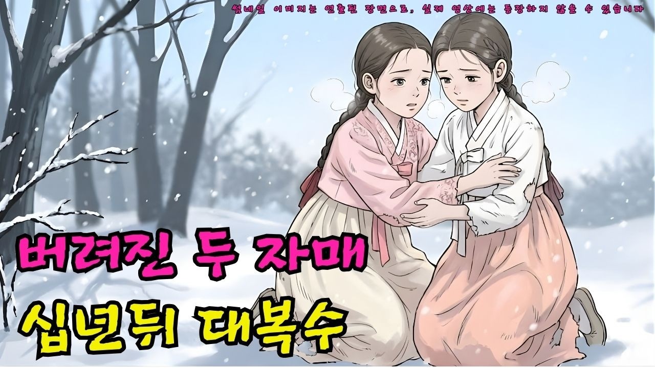 [사이다 복수] 한겨울 맨발로 쫓겨난 자매가 10년 뒤 거상이 되어 벌인 일 |야담·민담·전설·설화·옛날이야기·야사·오디오북