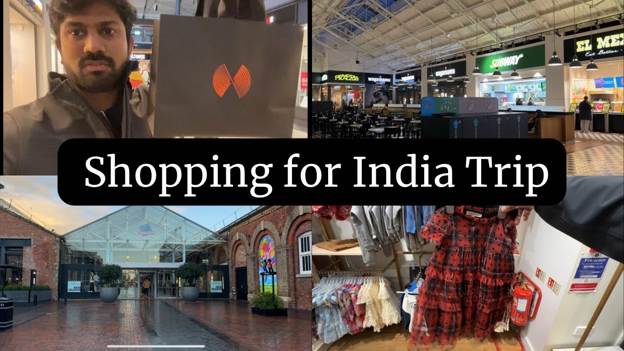 Weekday shopping Vlog | Designer outlet Swindon | UK Tamil Vlog | Quick shopping for India trip