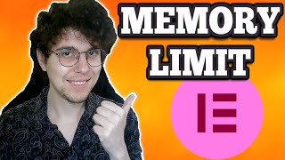 How To Increase Elementor Memory Limit Profile