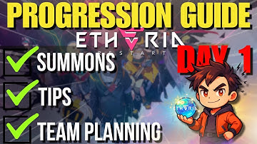 The BEST F2P Start in Etheria: Restart – Day 1 Progress