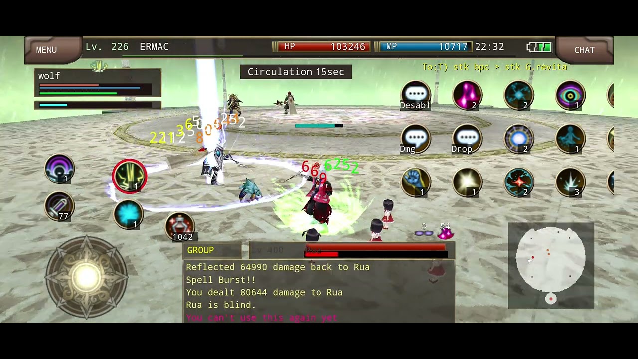 Iruna Online - High Wizard Vs Team O Super (Event Anniversary)