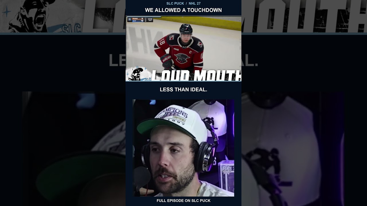 We Allowed a Touchdown… in Hockey 😂 NHL 27 #Shorts