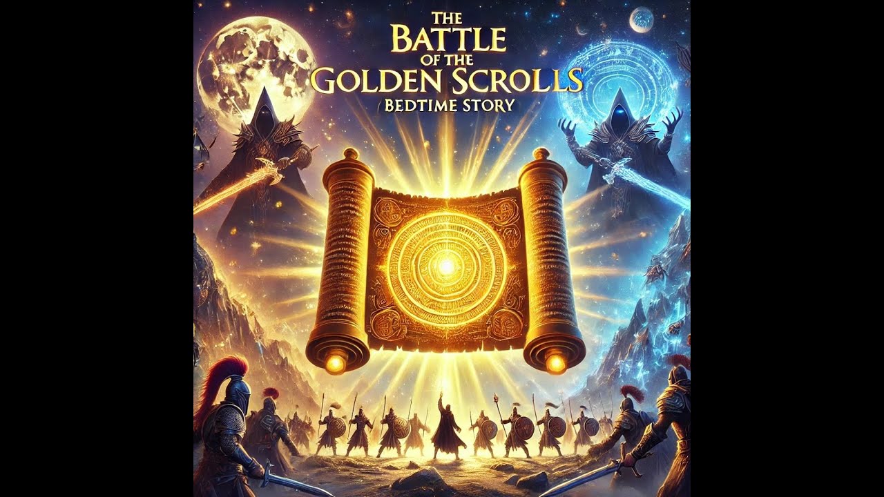 The Battle of the Golden Scrolls (Bedtime story)