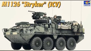 Full of miscellaneous items! TRUMPETER 斯崔克装甲运兵车 00375 1/35 M1126 Stryker ICV