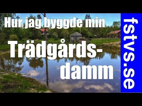 Video: Fisk på landet. DIY fiskedam