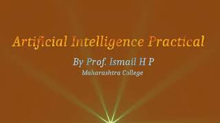 Practical 0 :- SWI Prolog