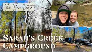 Camping in Northern GA | Sarah's Creek Campground | Travel Vlog