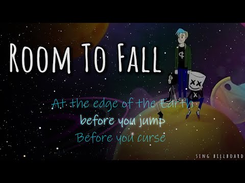 Marshmello x Flux Pavilion - Room To Fall (Feat. ELOHIM) (Realtime Lyrics)