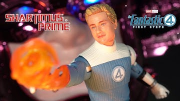 Marvel Legends Johnny Storm (Human Torch) Fantastic Four First Steps Marvel Movie Figure Review