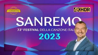 SANREMO 2023 - Terza Serata Cantanti e Canzoni in gara dal 7 all&#39;11 Febbraio 2023