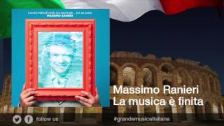 Video thumbnail of "Massimo Ranieri - La musica è finita"
