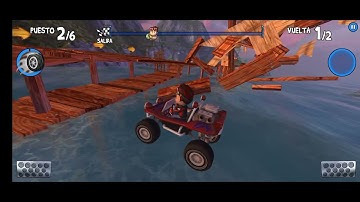Beach Buggy Racing Gameplay/ Atajos en la carrera