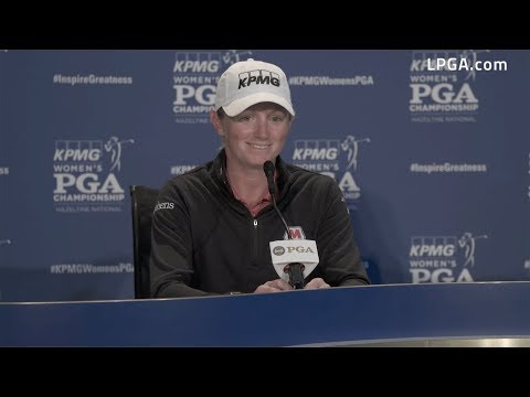 Driving up to Hazeltine National Feels Big to Stacy Lewis