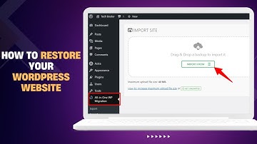 How to Restore a WordPress Website Using All-in-One WP Migration | Step-by-Step Guide #wordpress