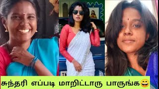 Sun Tv Serial Sundari Making Video Gabriella Sellus Tiktok Gaby To Sundari Transformation Videos