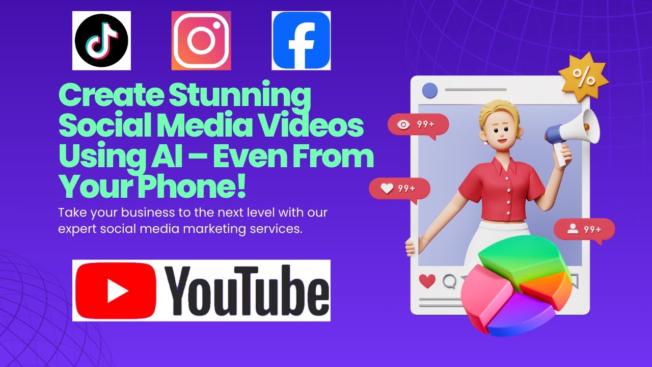 Create Stunning Social Media Videos Using AI – Even From Your Phone! 🚀 ...