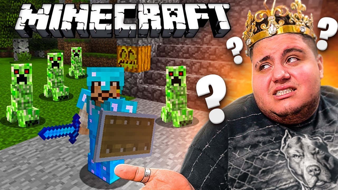 MINECRAFT: JOGUEI PELA PRIMEIRA VEZ NA VIDA!