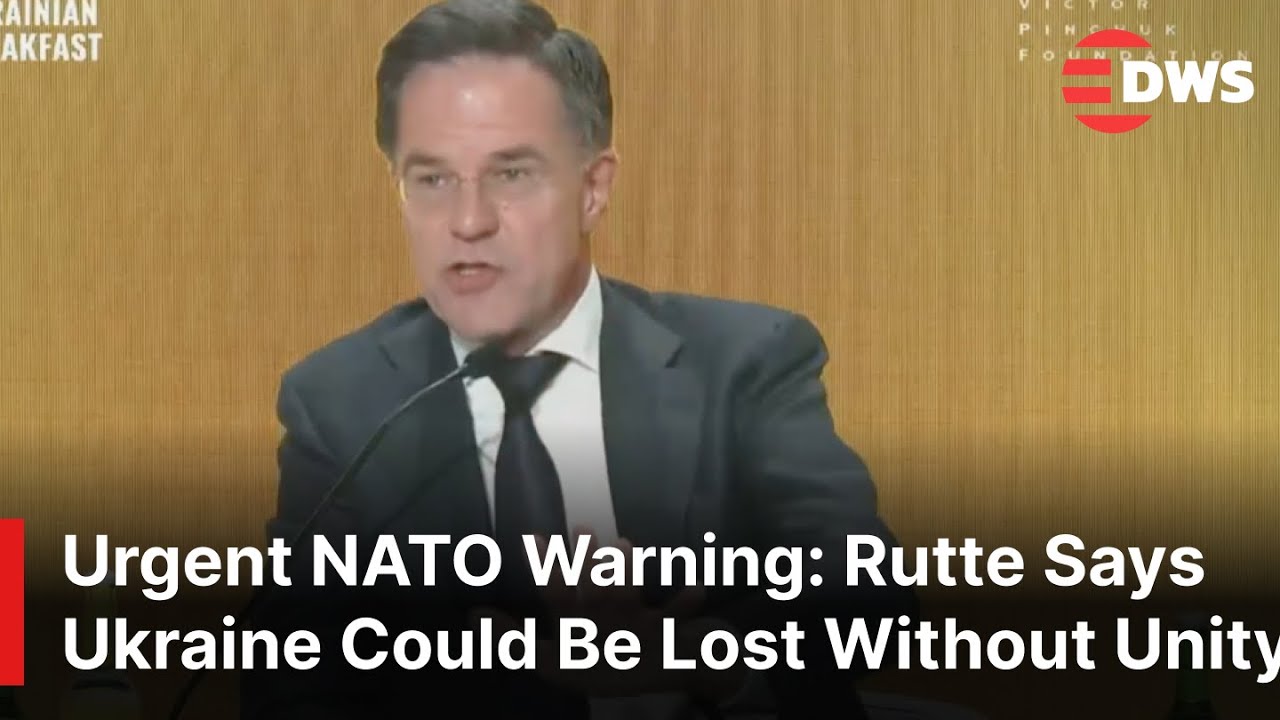 Historic Warning at NATO: NATO Secretary Rutte Says Ukraine Could Be Lost Without Unity | AC1E