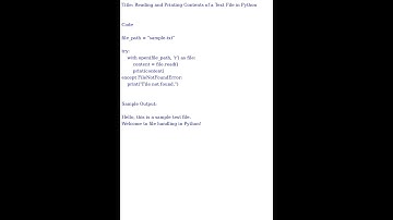 Reading and Printing Contents of a Text File in Python (Python) [datasciencecookie.com]