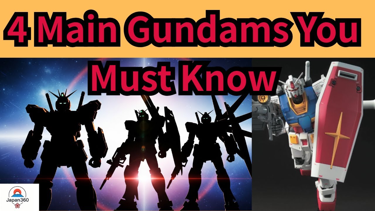 "4 Legendary Gundams Every Gunpla Maniac Must Know! | Ultimate Gunpla Starter Guide"