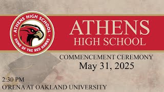 2025 Athens High School Commencement Ceremony
