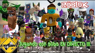 Jugando mapas de subs en piggy de roblox en directo