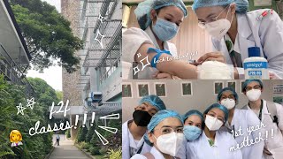 dear diary [entry #8]: limited f2f classes! (1st year medtech student - dlsmhsi) 💉| Mikee Abueg