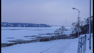 Winter is here: Time lapse (Riga, Latvia)