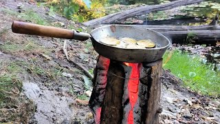 видео: Финская свеча. Самый простой способ. картинка: Финская свеча. Самый простой способ.