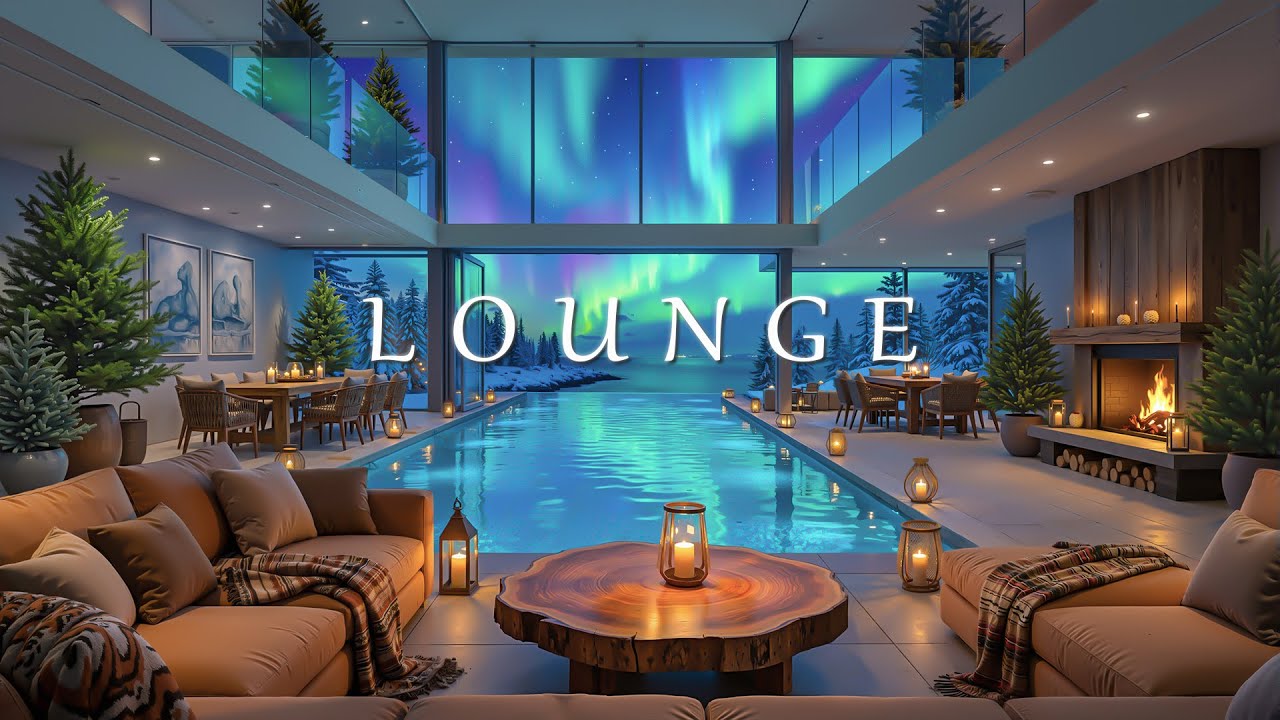 Luxury Chillout Lounge Music 2026 | Winter Aurora Nights & Cozy Deep House Vibes
