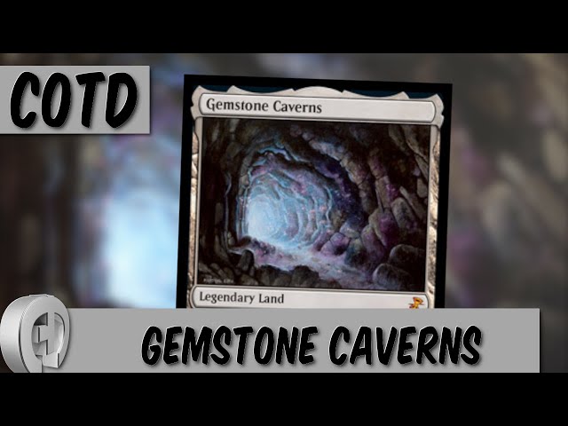 MTG Card of the Day: Gemstone Caverns - YouTube