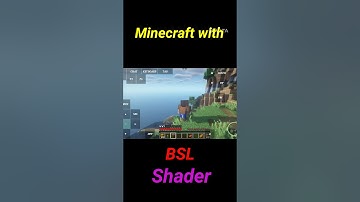 ||Bsl shader in pojav|| launcher🤩😍✓🕶️ #youtubeshorts #gaming