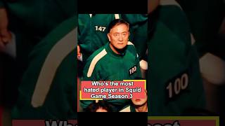 Who's the most hated player in Squid Game Season 3 ， Player 100 or Player 44#usa#fyp#foryou