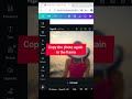 How to impress with 1 minute #canvatips #photoedit #canvashorts #ytshorts
