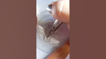 🌀Simple Spirograph Design🌀 #shorts #shortsfeed #spirographart #satisfy #asmr #viral