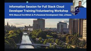 Famous Information session for Full Stack Cloud Developer Training Profile