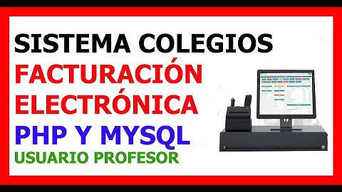 Sistema colegios online php con mysql usuario profesor