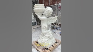Tượng thiên thần bằng đá #shorts