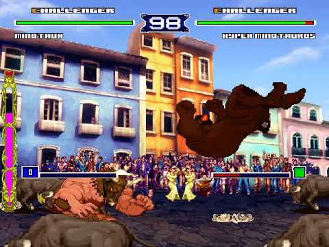 MUGEN Request Safe For Work Minotaur VS 18 Minotaur Change Him To Black