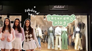 vlog: saturday in italy + mini subdued try on haul •ᴗ•