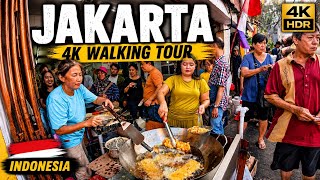 Jakarta Chinatown 4K Walking Tour 🇮🇩 | Exploring Petak Enam & Glodok Market