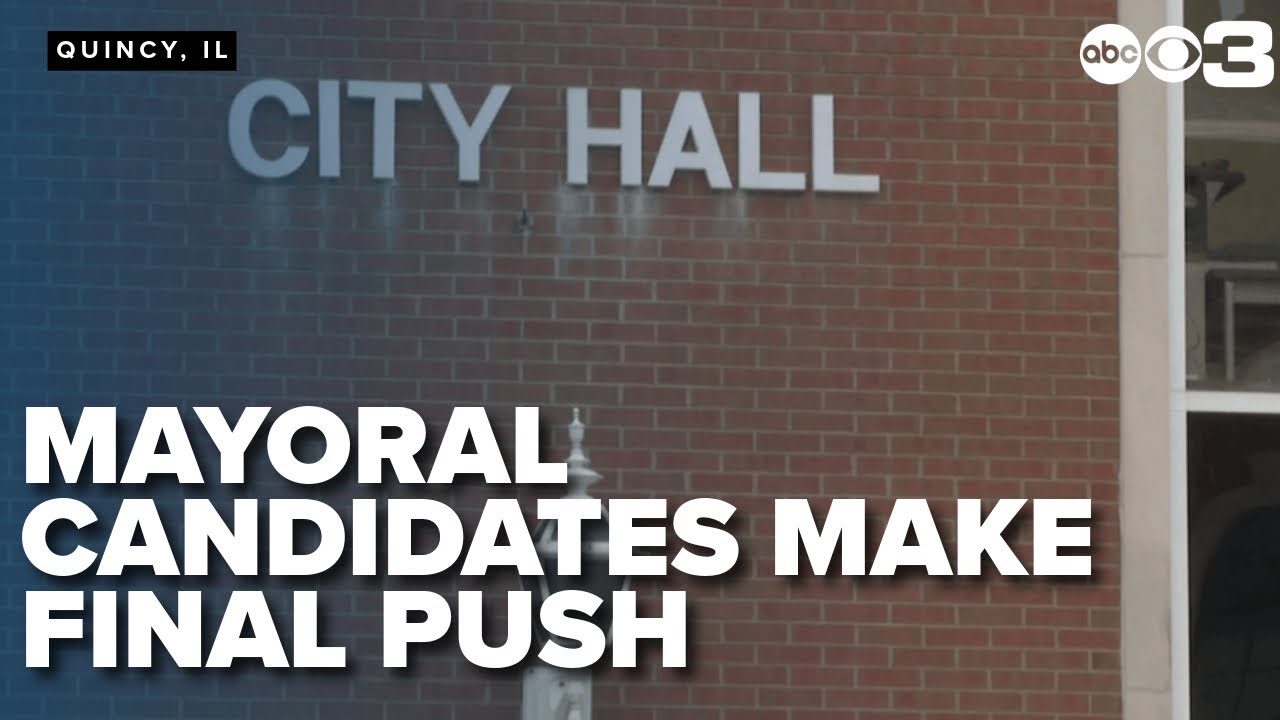 Quincy mayoral candidates make final push before April 1st election ...